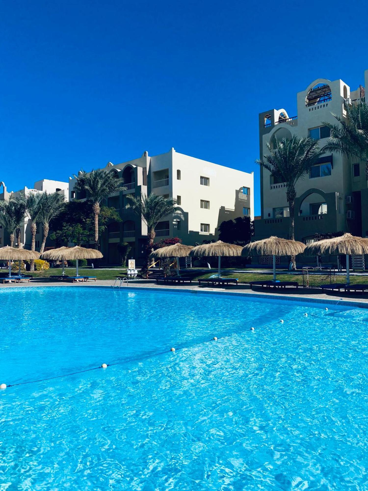 Apartment In El Karma Aqua Beach Resort Hurghada Near El Gouna エクステリア 写真